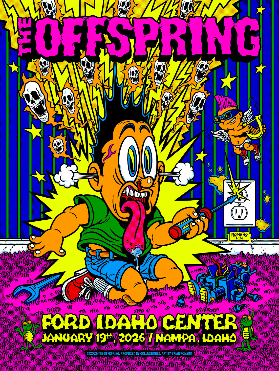 The Offspring | AP Tour Poster | Regular Paper Stock | Nampa | 2026