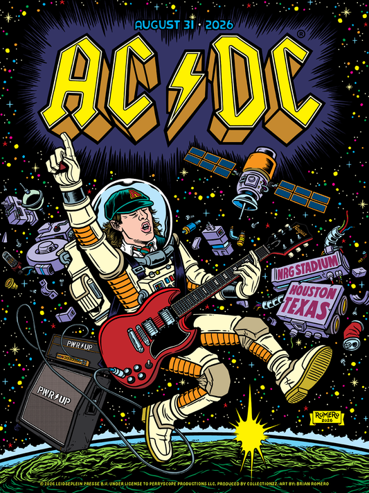AC/DC | AP Tour Poster | Houston | 2026
