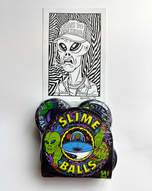 Alien Art 2/5 & SLIME BALLS Wheels