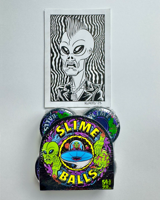 Alien Art 3/5 & SLIME BALLS Wheels
