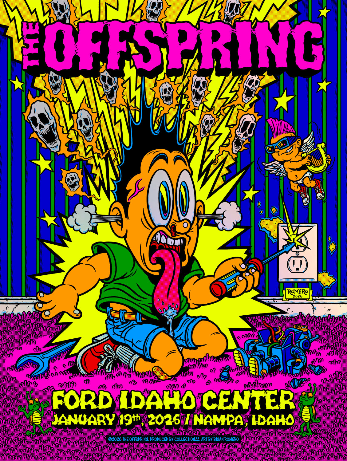 The Offspring | AP Tour Poster | Foil | Nampa | 2026